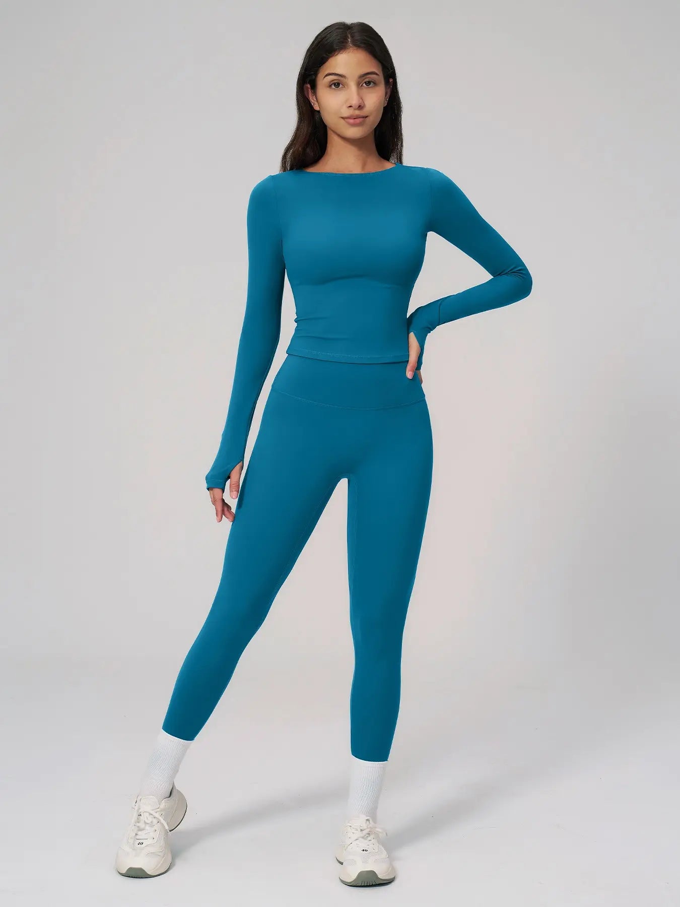 High-End Yoga Top for Women, Outdoor Running Sportswear - image 7