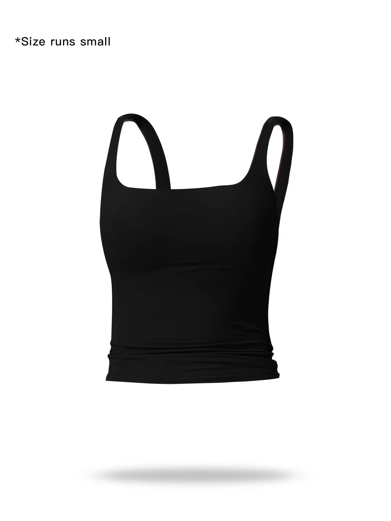 Women's Solid Color Sports Tank Top for Yoga & Gym