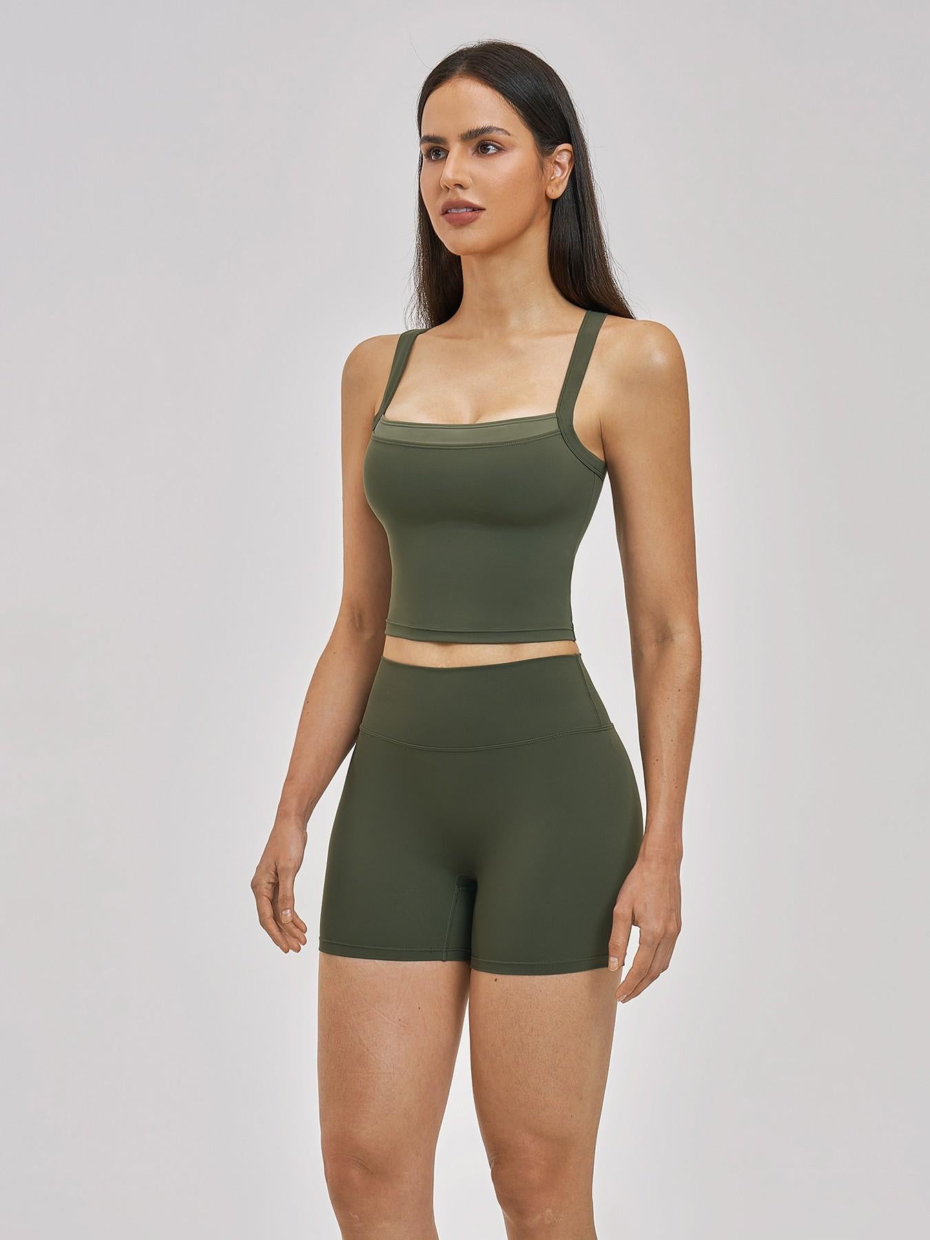 European and American Bare Sensation Sports Set, Solid Sports Sets - image 15