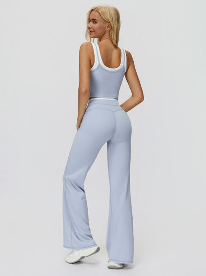 Zecuang Cross-Border Yoga Set, Colorblock Naked Feel - image 14