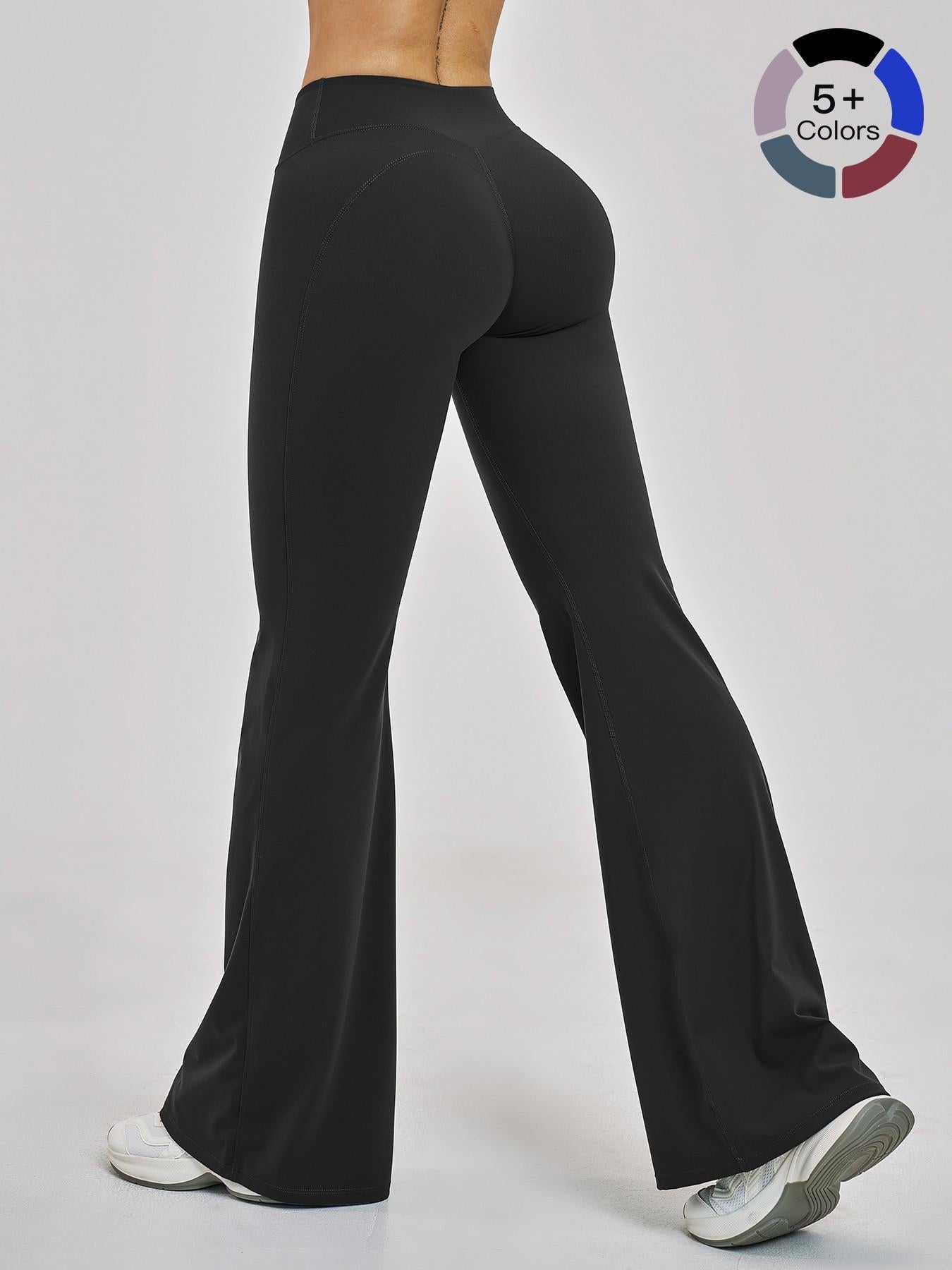 Women's High Waist Wide Leg Pants, Casual Loose Fit Long Trouser - image 19
