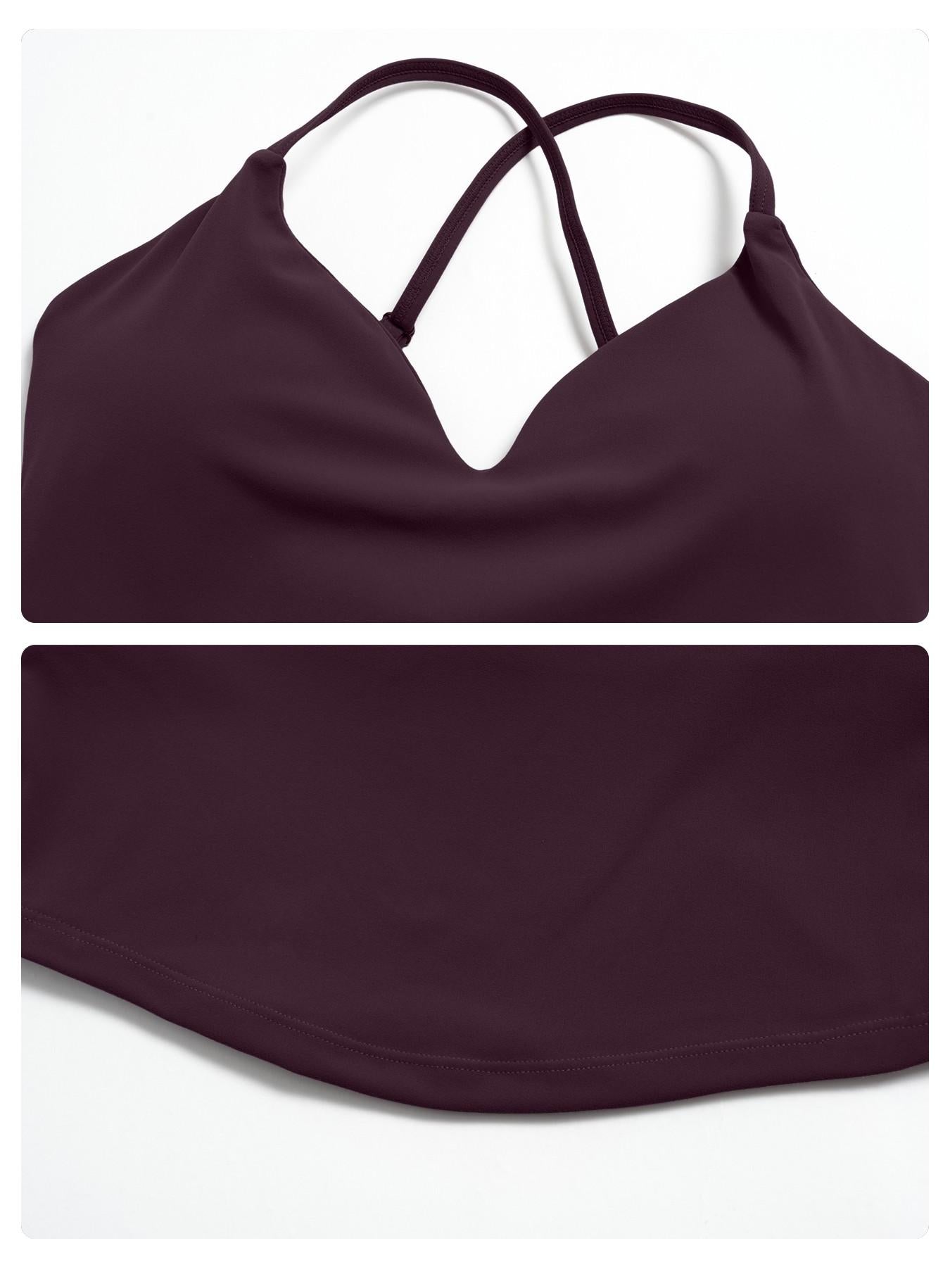 European and American Style Yoga Set for Women, Cross Back High Waist Slimming Running Fitness Sports… - image 17