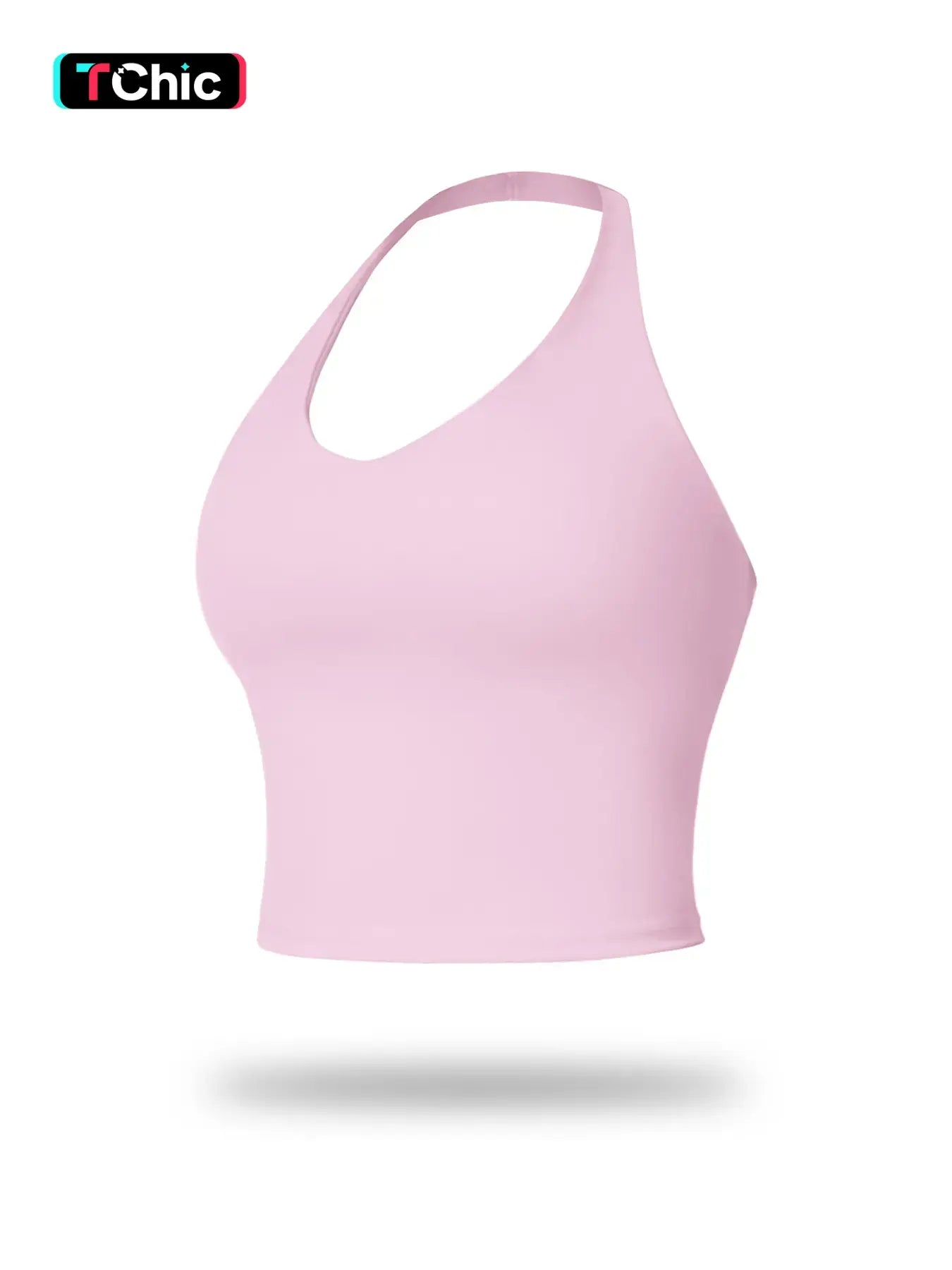 Women's Yoga Backless Tank Top, Quick-Dry Sleeveless Sports Bra