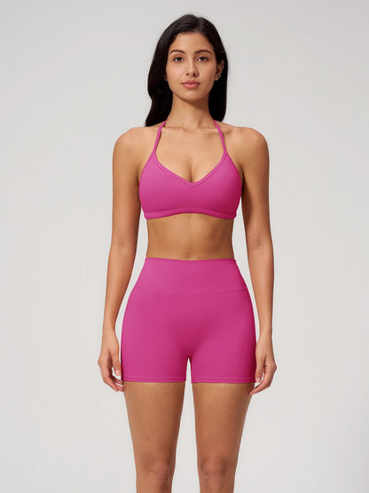 Tight-Fit Halter Backless Yoga Set for Women, Breathable Quick-Dry Cross-Border Casual Activewear… - image 15