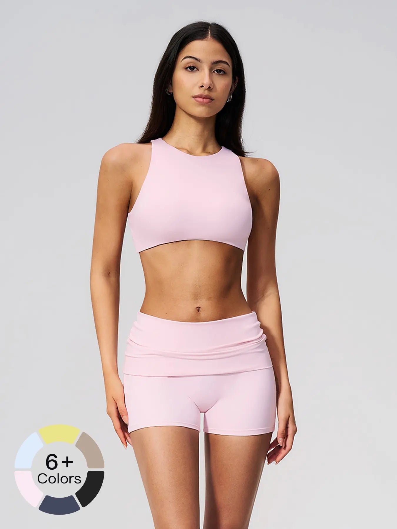 Yoga Set for Women, Tight-Fit Backless Fitness Workout Quick-Dry Yoga - image 4