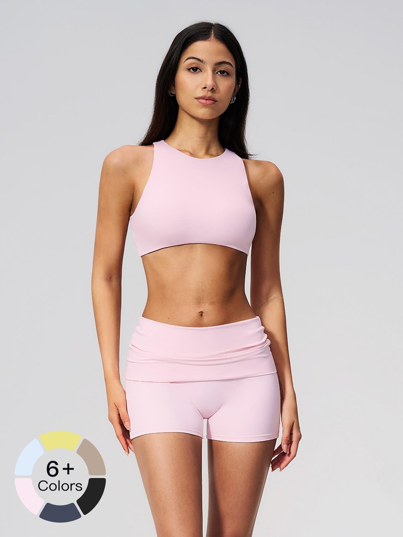 Yoga Set for Women, Tight-Fit Backless Fitness Workout Quick-Dry Yoga - image 21