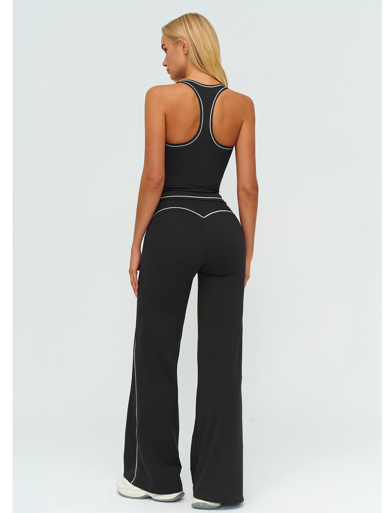 Women's Yoga Set with Dual Shoulder Straps, High-End Feel Sportswear - image 16