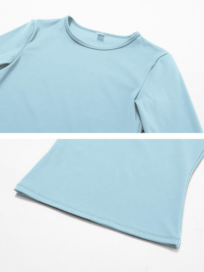 New Fleece Long Sleeve Yoga Top, High Strength Fitness Wear - image 18