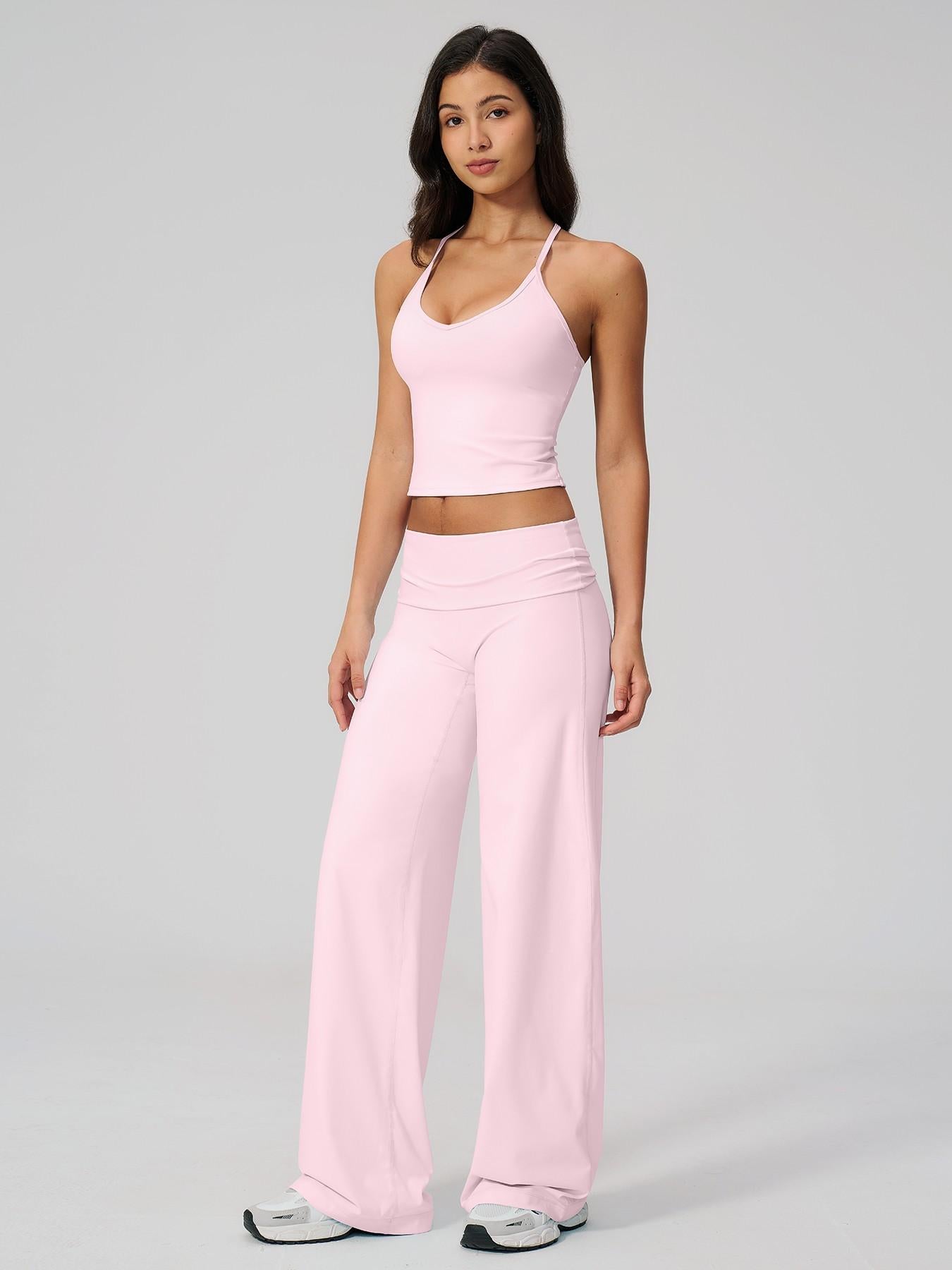Tight-Fitting Sportswear Set, Comfortable Backless Yoga Co-ord Set - image 16