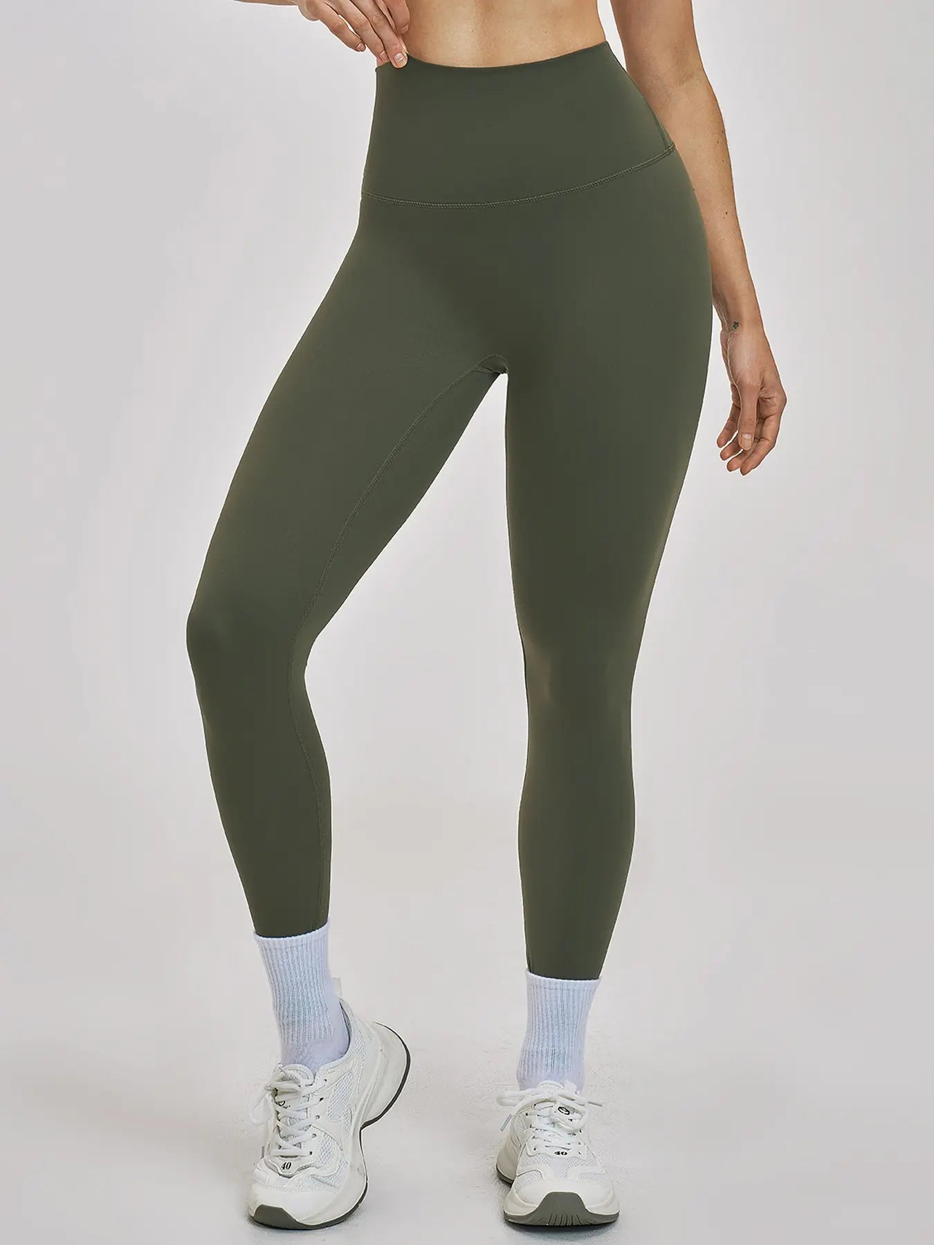High-Waisted Butt Lifting Workout Pants for Women, Tight Fit Outdoor Cycling Sports Running Long Pants - image 8