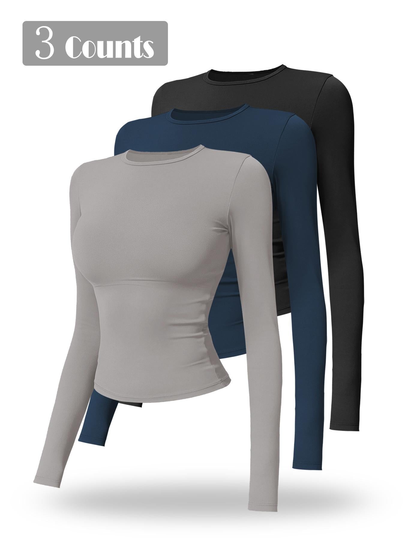 New Fleece Long Sleeve Yoga Top, High Strength Fitness Wear - image 21