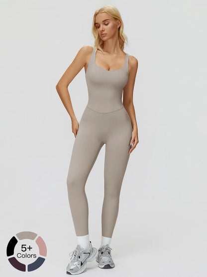 Women's Sporty Yoga Pants, Above-The-Knee Tight-Fitting Design