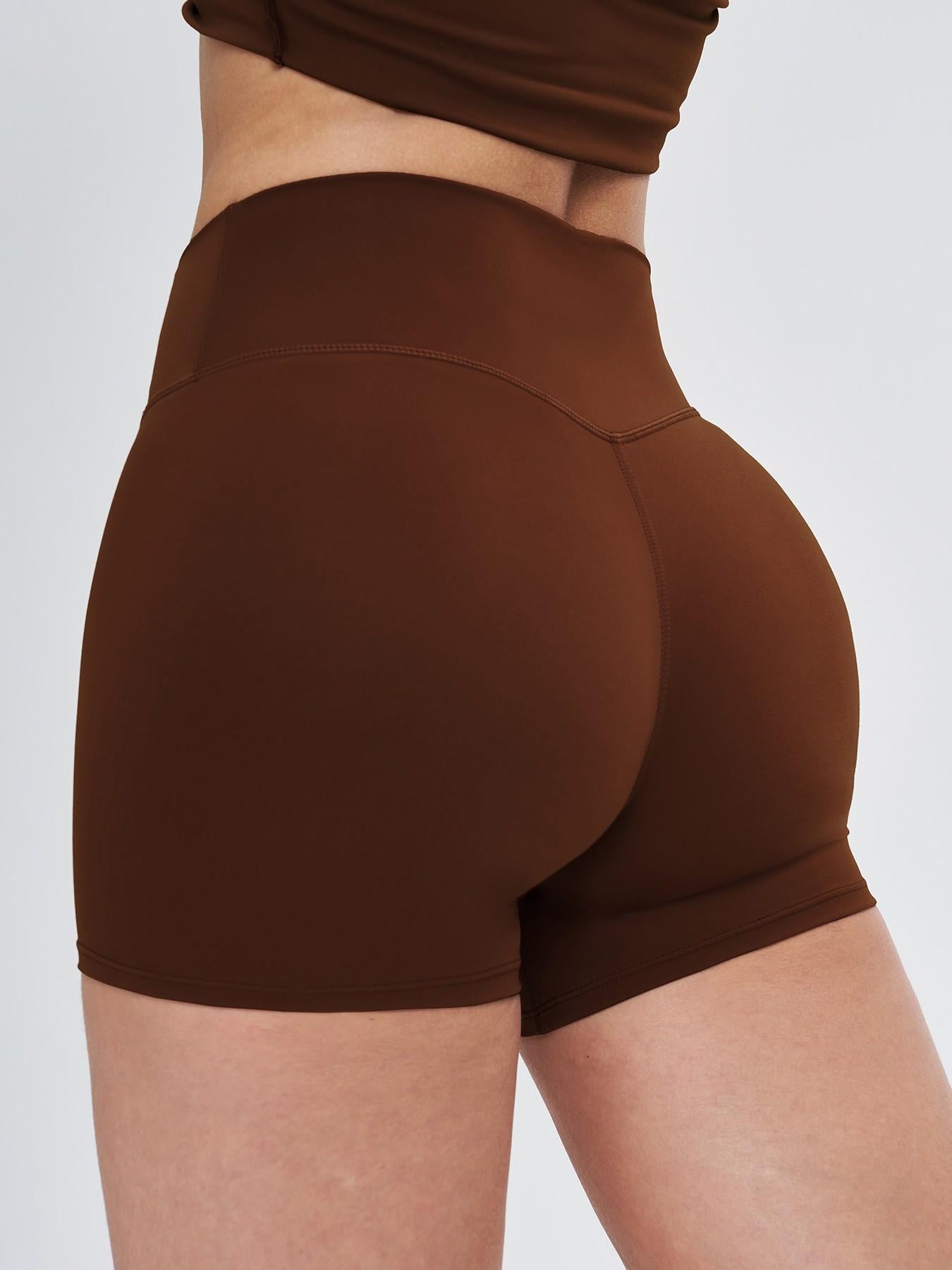 Women's High Waist Yoga Shorts, Tight-Fitting Workout Pants - image 28