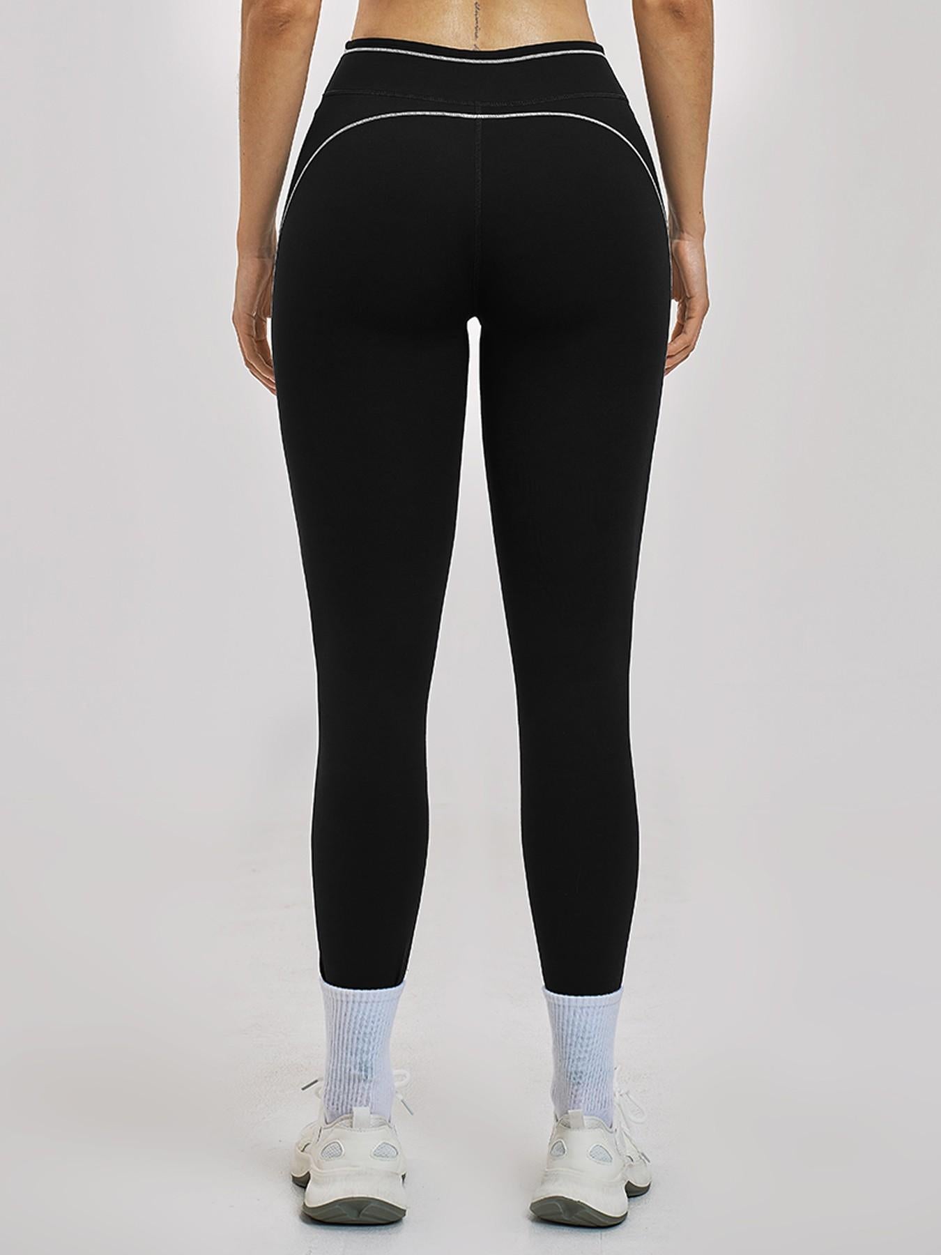 Cross-Border Colorblock Yoga Pants, High Waist Quick-Dry Tight Fit - image 16