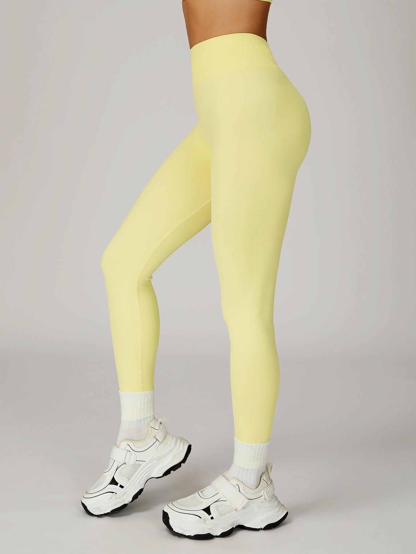 Women's Seamless High-Waisted Yoga Pants, Tight-Fitting Tummy Control - image 12