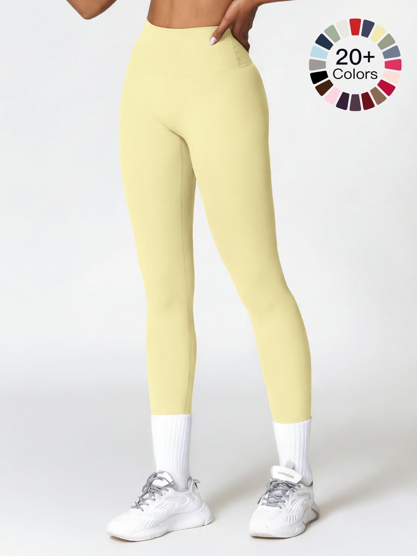 Women's High Waisted Sports Leggings, High Waists Leggings - image 29