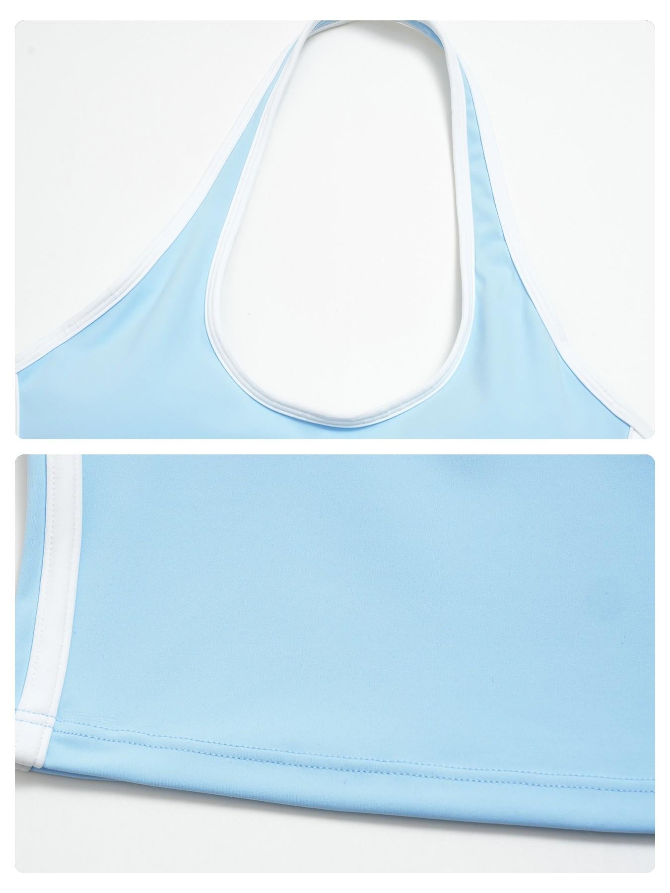 Bare Feel Sport Set, Colorblock High Waist Shaping Comfortable Outerwear - image 18