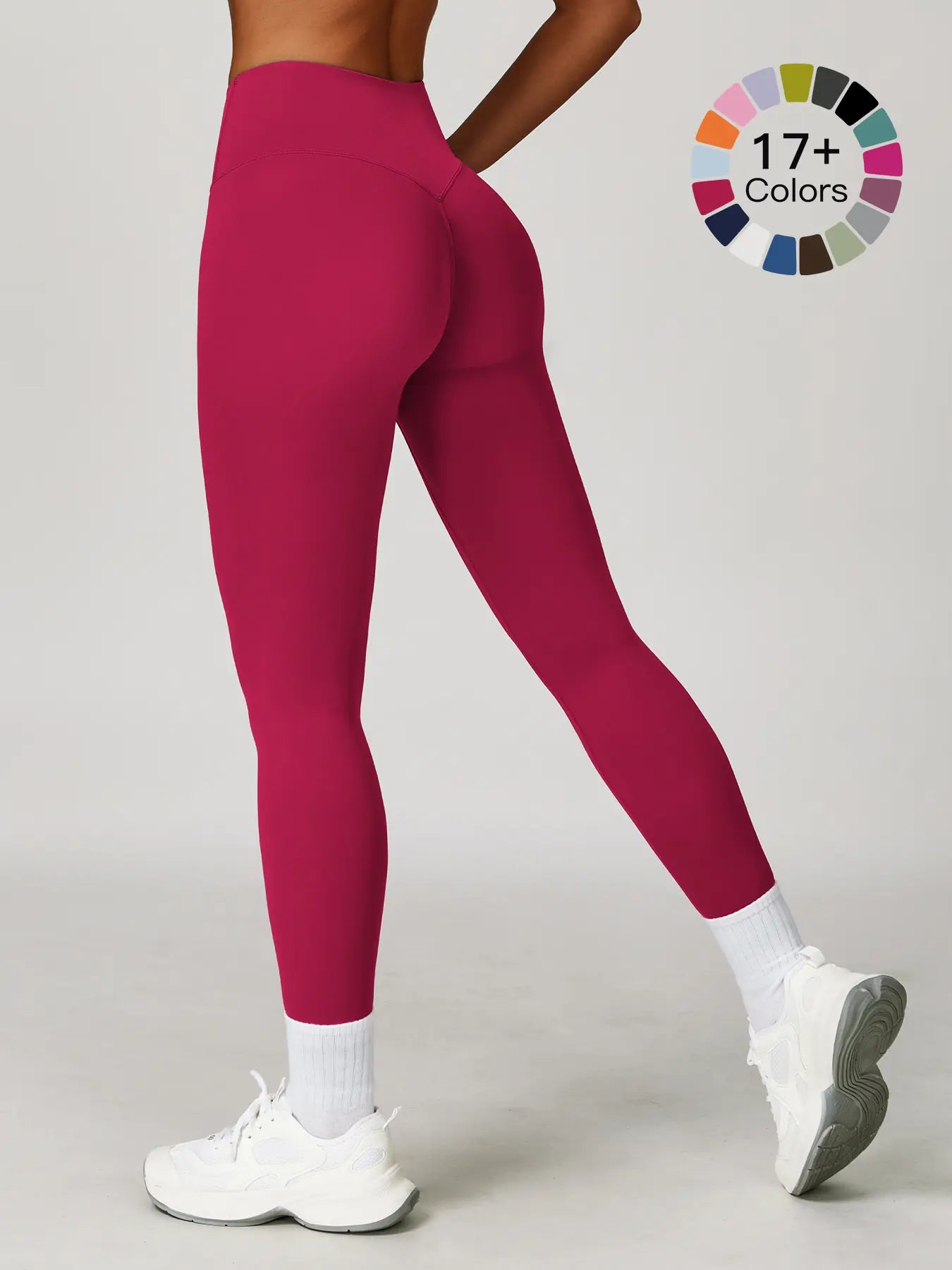 Women's High Waist Yoga Pants, Breathable Quick-Dry Running Leggings