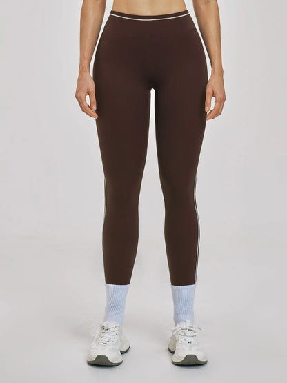 Cross-Border Colorblock Yoga Pants, High Waist Quick-Dry Tight Fit - image 7