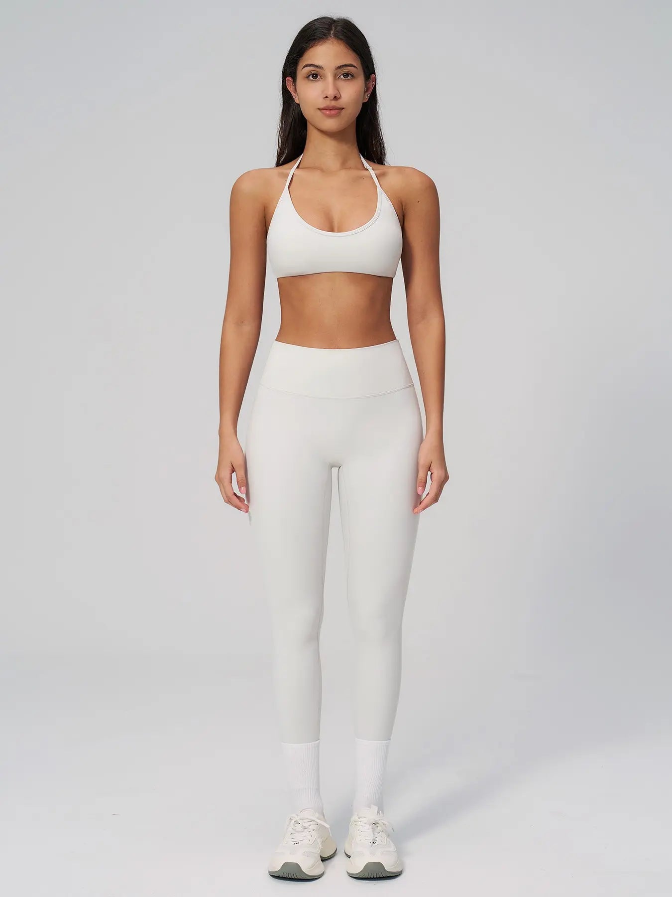 Women's Fleece Yoga Set, Quick-Dry Bra and Workout Pants - image 8