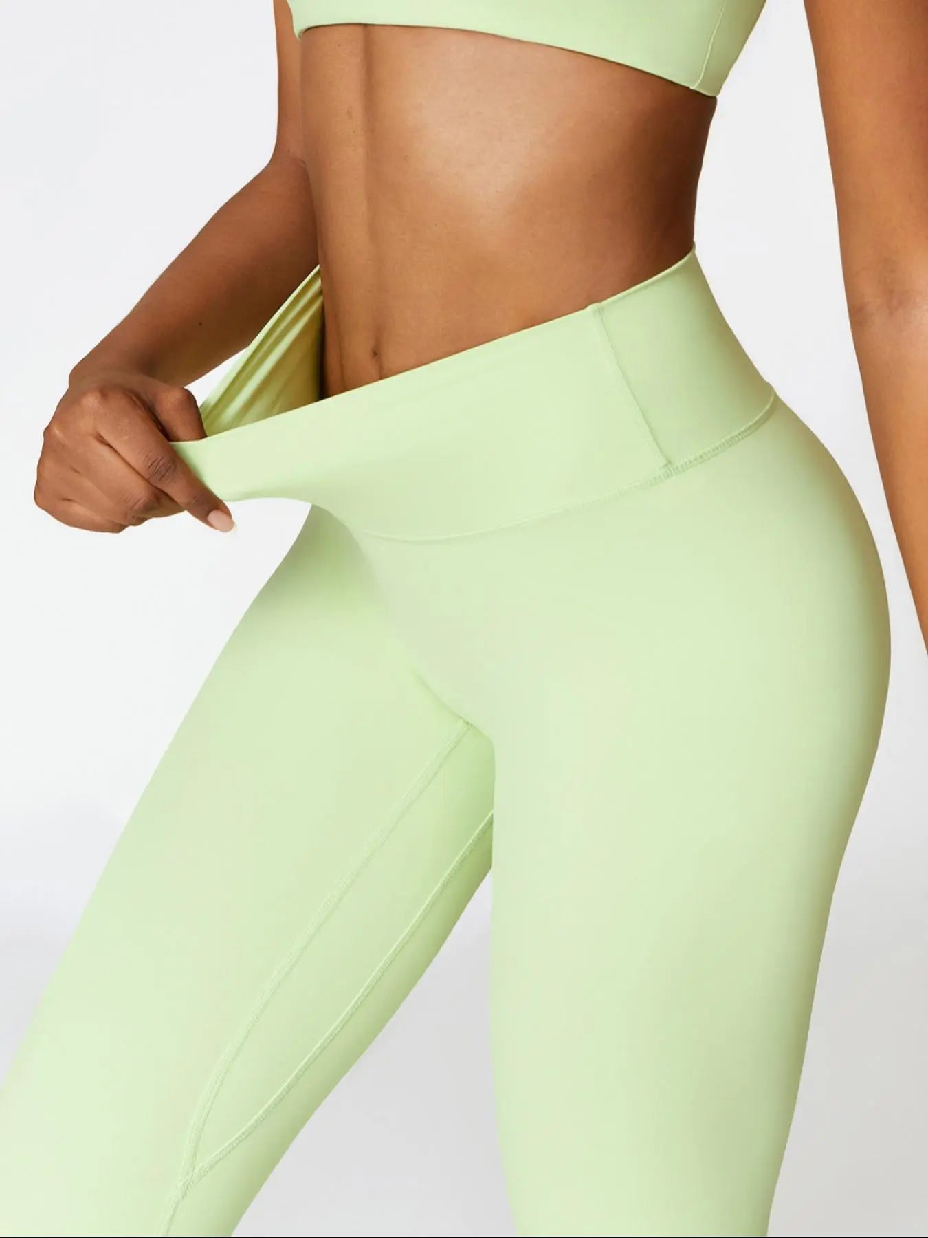 Women's High Waisted Sports Leggings, High Waists Leggings - image 6