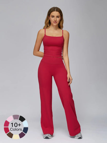 Women's Yoga Set, High-End Outdoor Running Quick-Dry Sports Wear