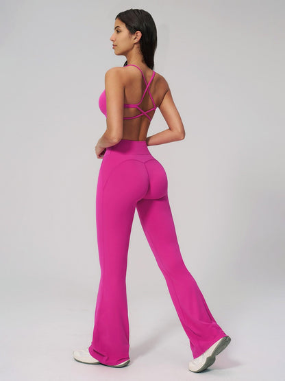 Women's 2-Piece Sports Pants Set Yoga, Running Outfits & Fitness Activewear - image 12