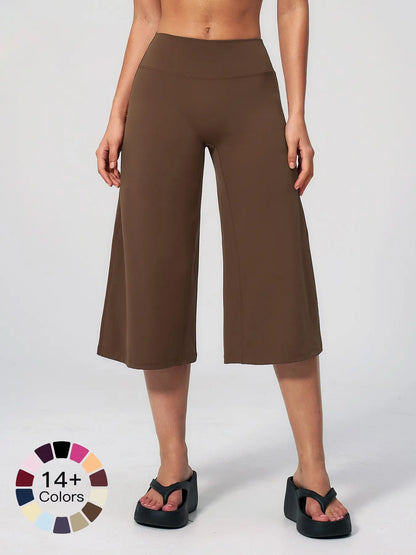 Women's High-Waisted Quick-Dry Loose-Fit Yoga Pants, Breathable Comfortable Athletic Bottoms