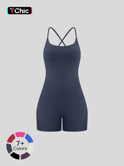 Cross-Border Backless Yoga, Fitness Dance Bodysuit