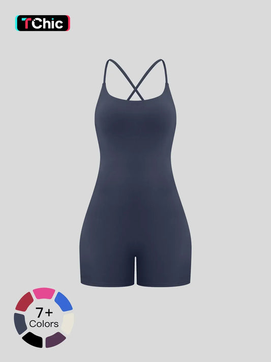 Cross-Border Backless Yoga, Fitness Dance Bodysuit