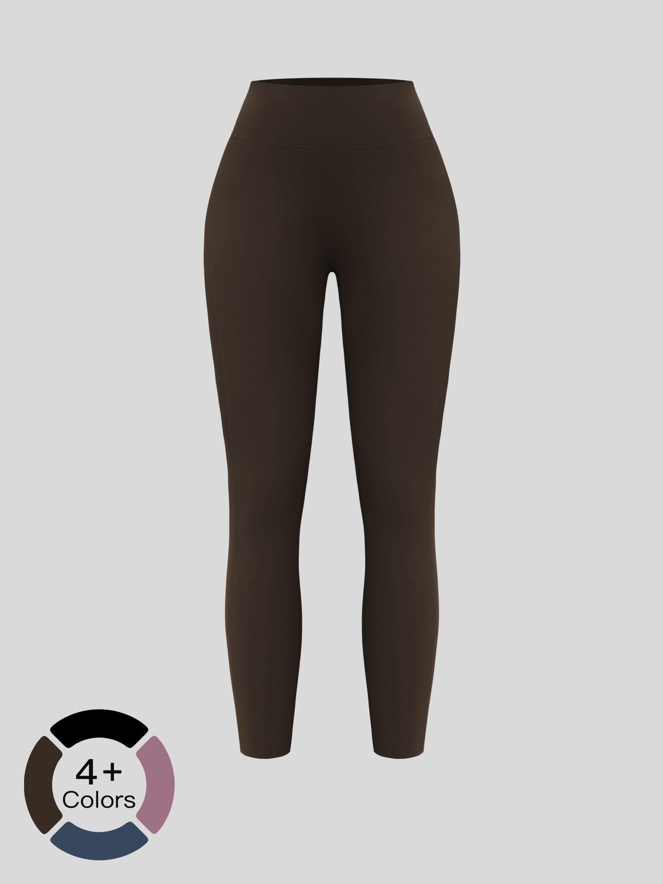 Women's High-Waisted Yoga Pants, Fitted Long Leggings for Outdoor Running & Fitness - image 11