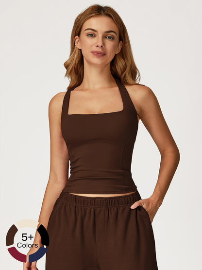 Women's Seamless Yoga Vest, Sleeveless Sports Vests - image 18