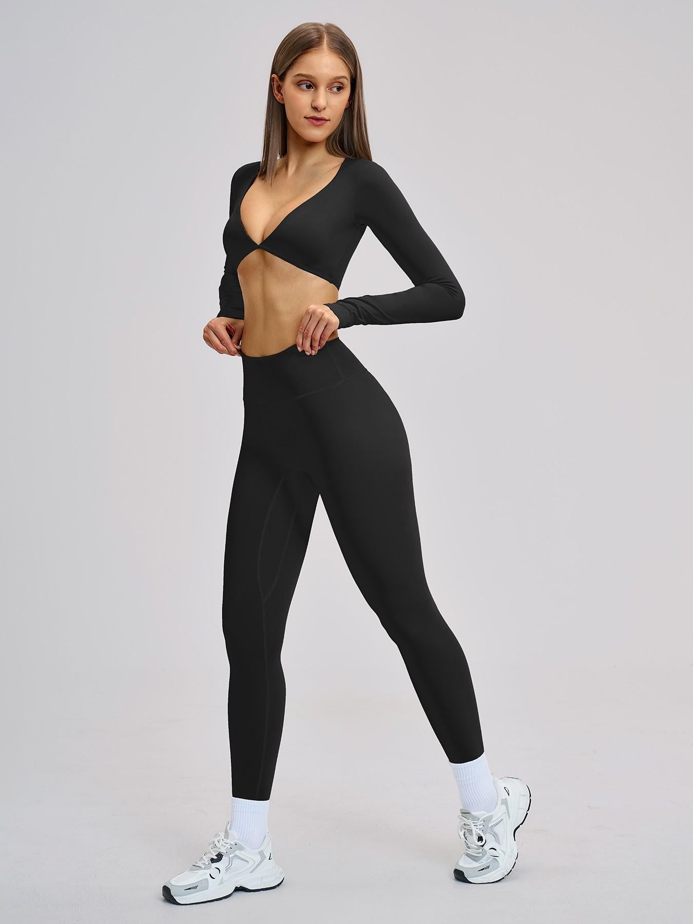 Women's Yoga Set, Microfiber Material - image 14