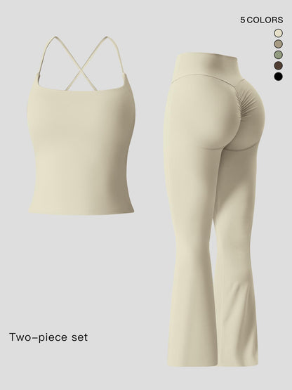 Women's Sportswear Two-Piece Set High-Strength Support Yoga Quick-Dry Form Fitting Activewear… - image 11