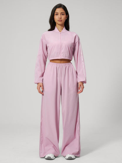 Women's Sun Protection Sportswear Yoga Set, Long Sleeve Top & Pants - image 16