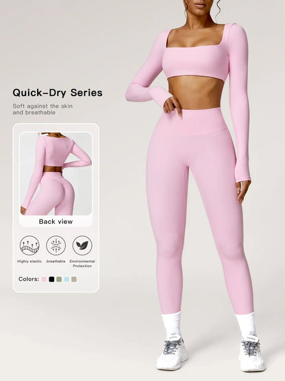 Two-piece Set, Activewear Workout Set