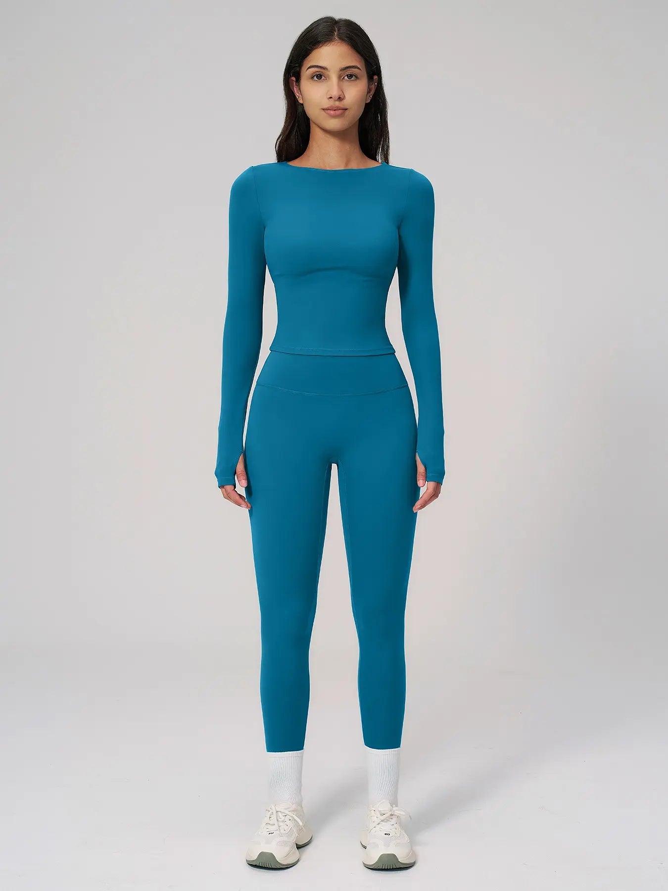 High-End Yoga Top for Women, Outdoor Running Sportswear - image 9