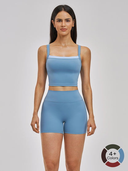 European and American Bare Sensation Sports Set, Solid Sports Sets - image 20