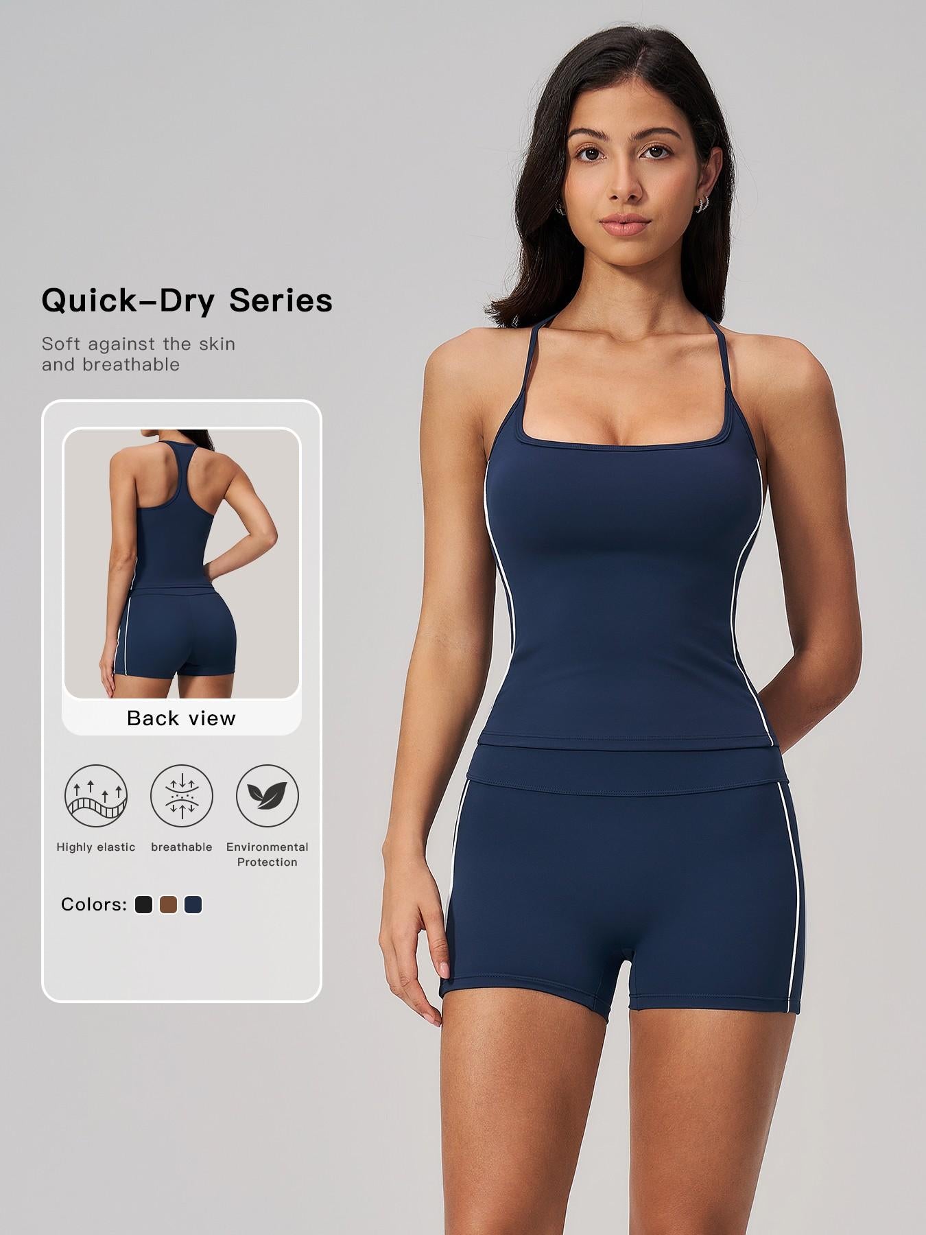 Women's Yoga Set, Sporty Running Fitness - image 11