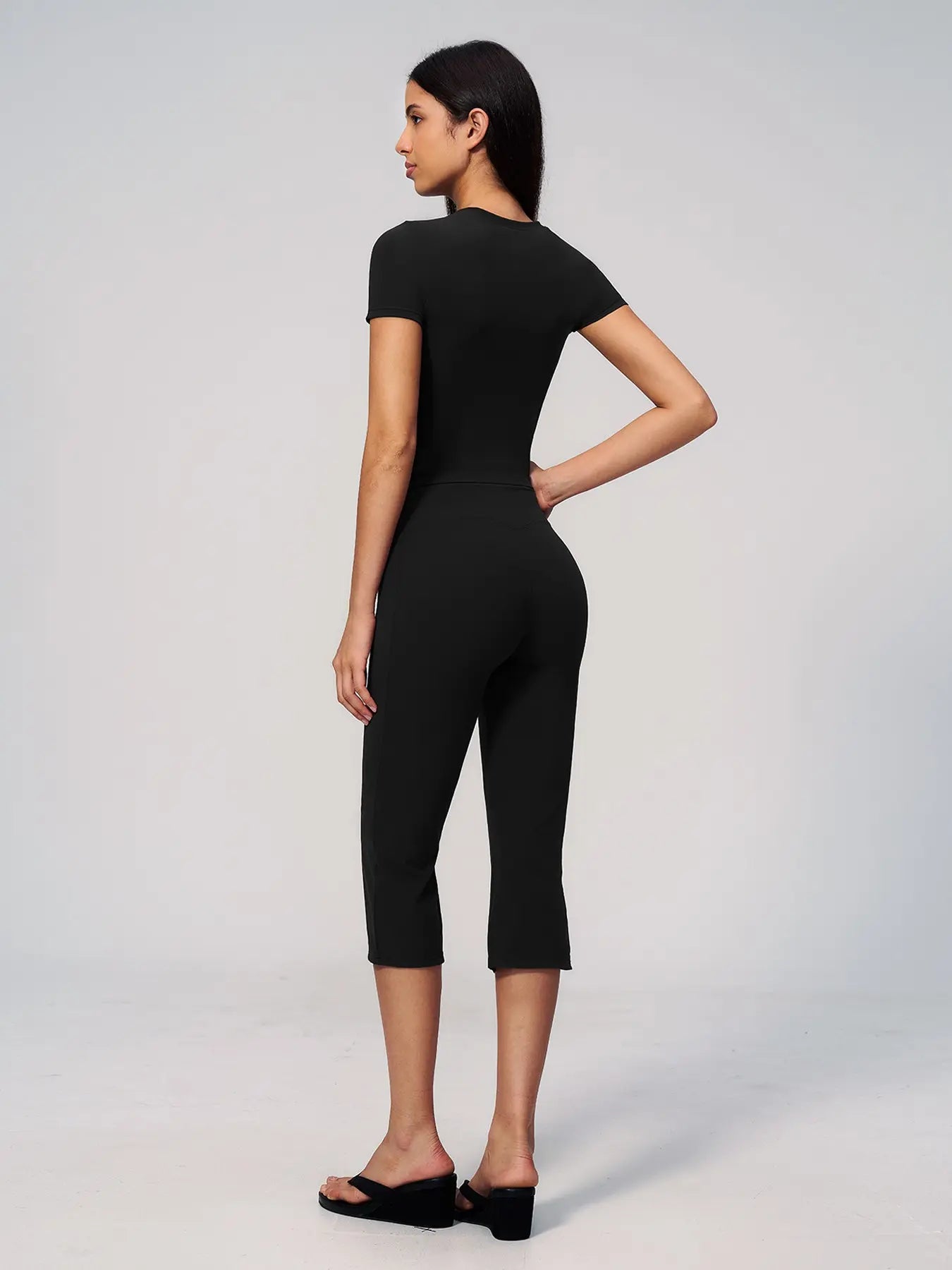 Fashion Yoga Set for Women, High Waist Butt Lifting Tight Fit Slimming Pilates Training Workout… - image 8