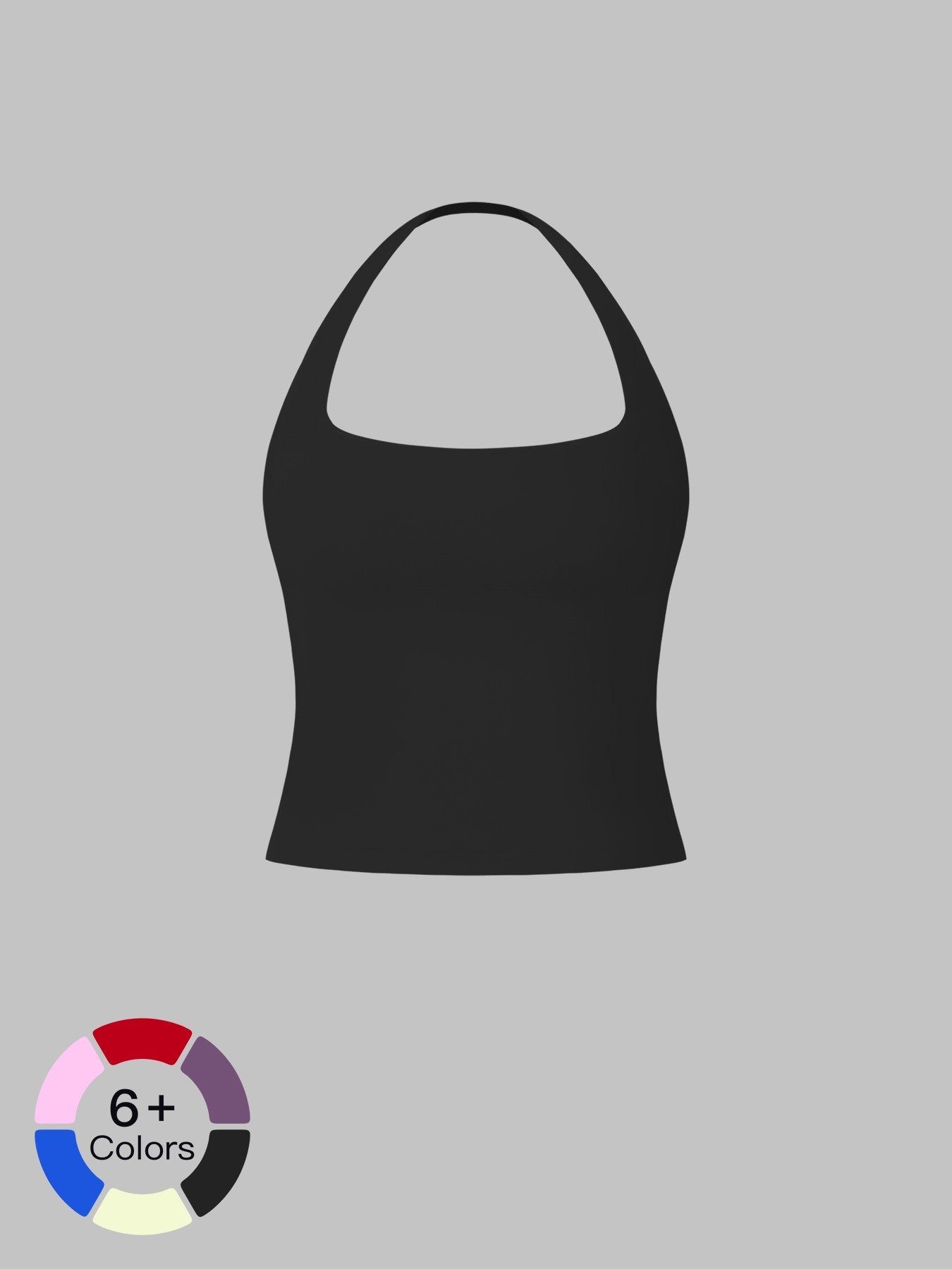 Women's New Halter Yoga Tank Top, Outdoor Square Sport Fitness Tight Quick-Dry Vest - image 17