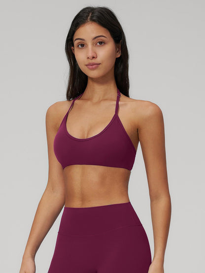 Creamy Fuzzy Back Sporty Bra, Shockproof Quick-Dry Tight Fit - image 15