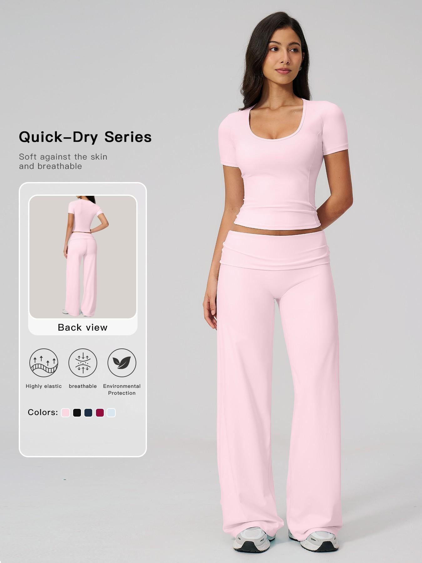 Cross-Border Fitness Yoga Set, Activewear Workout Set - image 11