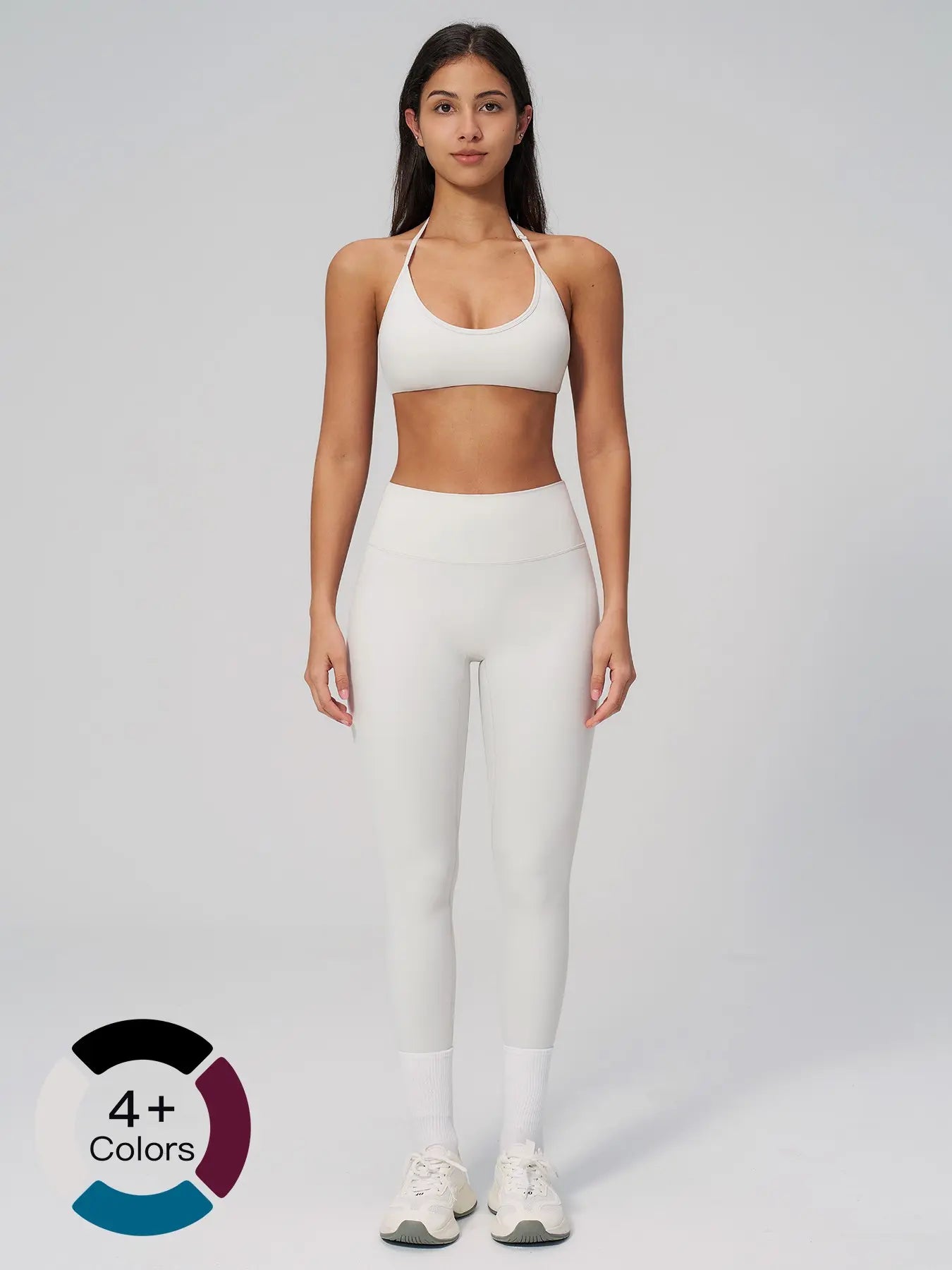 Women's Fleece Yoga Set, Quick-Dry Bra and Workout Pants