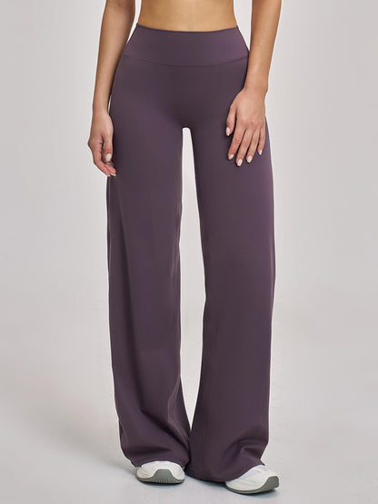 High Waist Flare Leg Yoga Pants, Casual Dance Workout Trousers - image 9