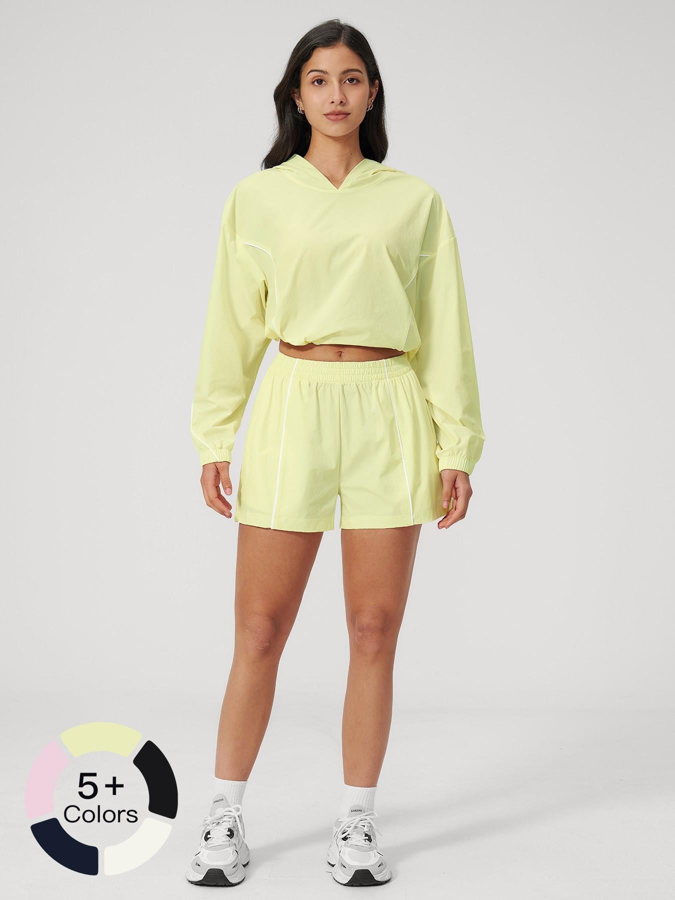 Summer Sports Sun Protection Set for Women, Colorblock Outdoor Casual Running Fitness Quick-Dry UV… - image 21