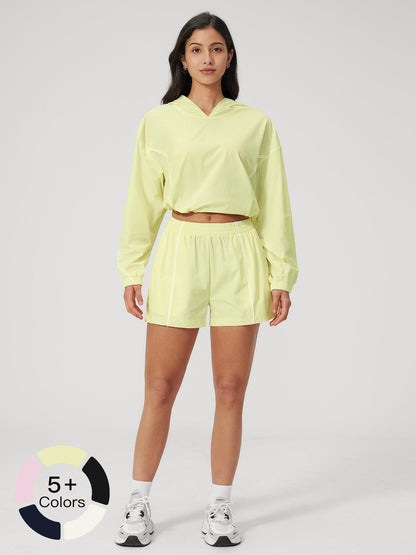 Summer Sports Sun Protection Set for Women, Colorblock Outdoor Casual Running Fitness Quick-Dry UV… - image 21