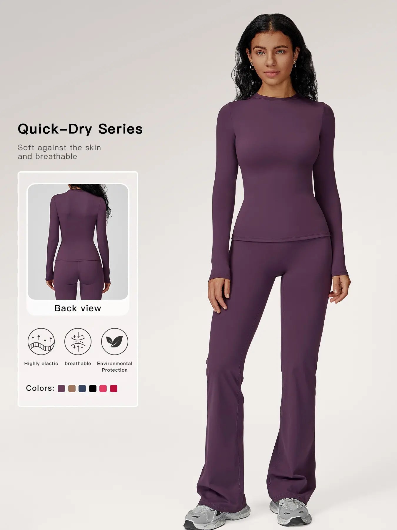Women's Sporty Tracksuit Set, Casual Two-Piece