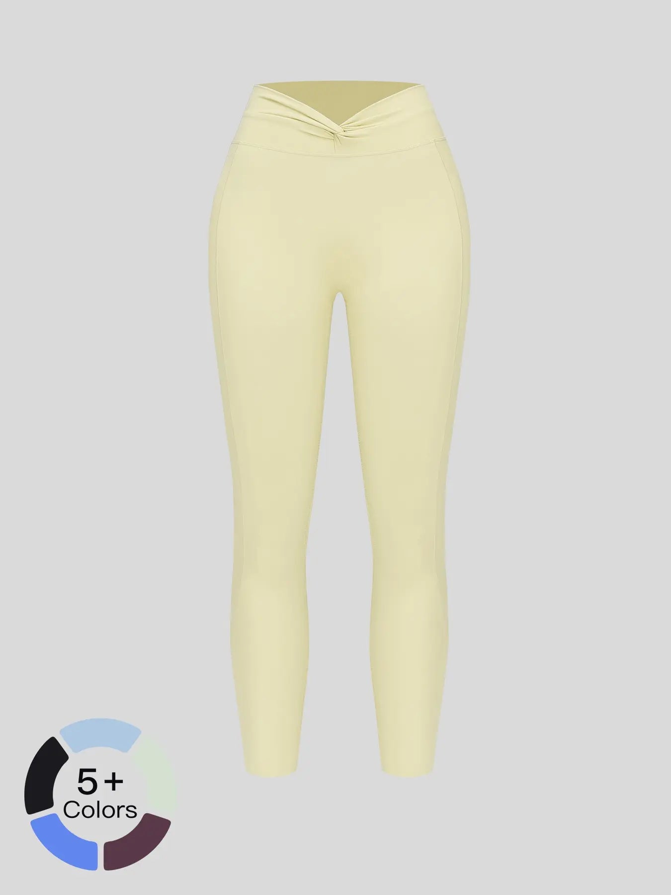 Cross High-Waisted Yoga Pants, Seamless Tight-Fitting Gym Wear
