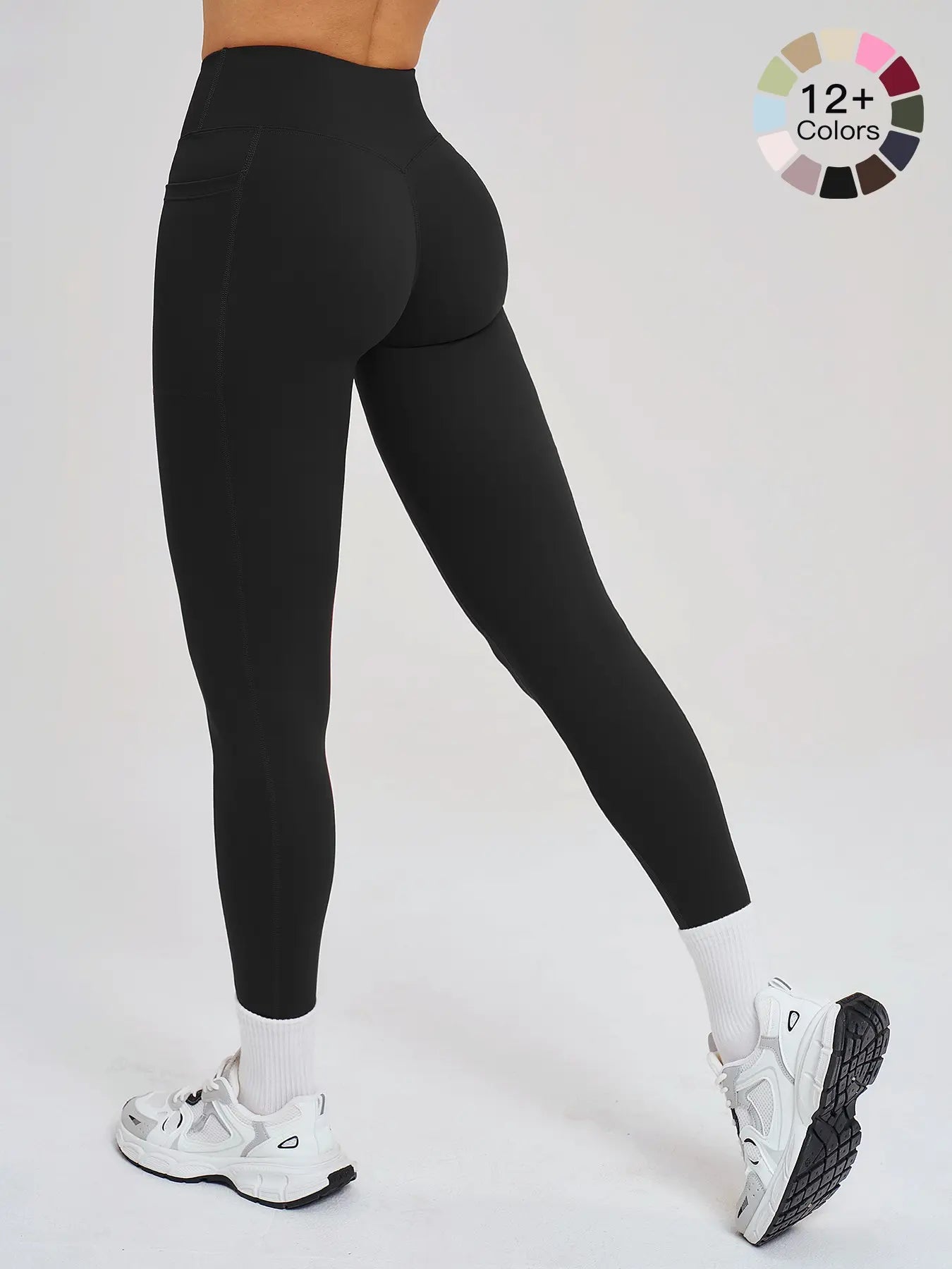 High Waist Yoga Pants for Women, Cross-Waist Fitness Yoga Leggings